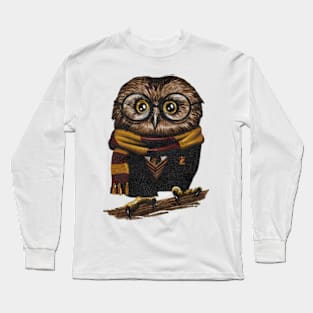 Owl bird wizard Long Sleeve T-Shirt